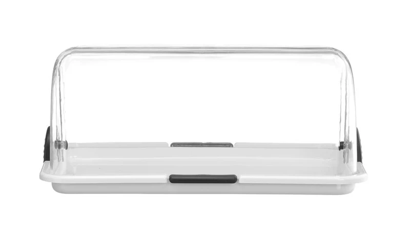 HENDI Rolltop-Display – Weiß – 465 × 315 × 195 mm – Rechteckig