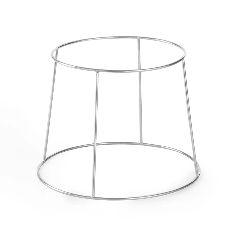 HENDI Ständer für Meeresfrüchte-Serviertablett – Nur Untergestell – Ø 250 × H 190 mm