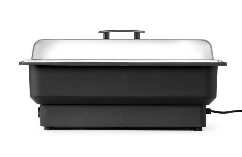 HENDI Chafing Dish Tellano – elektrisch – Kitchen Line – GN 1 / 1 – 9 l – 230 V / 900 W – 575 × 349 × 278 mm