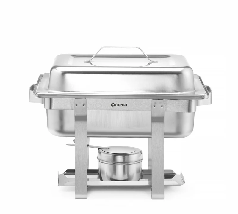 HENDI Chafing Dish Gastronorm 1 / 2 – Kitchen Line – 4,5 l – 385 × 295 × 310 mm