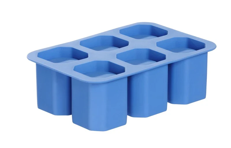 BarUp Eiswürfelform – Shotglas – Blau – 125 × 190 × 60 mm