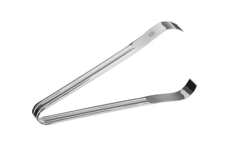 BarUp Eiswürfelzange – Silber – 180 mm – 2 Stück