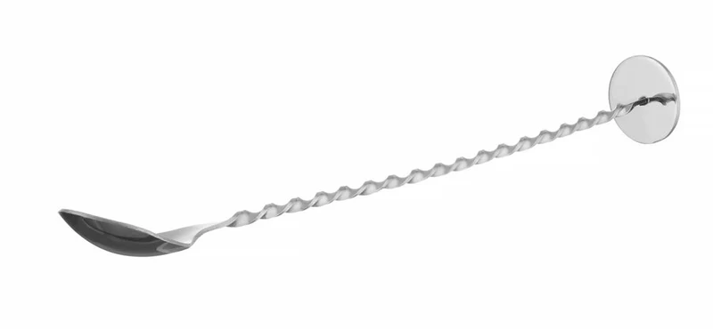 BarUp Barlöffel mit Stößel – Silber – 280 × 35 mm