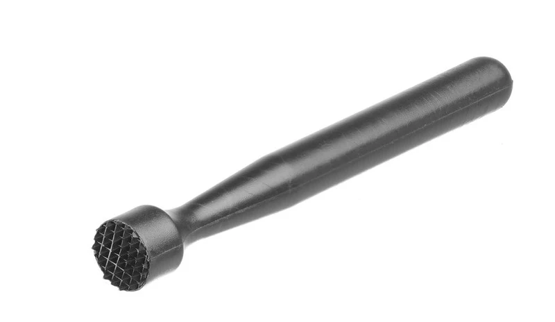 BarUp Cocktail-Stößel – gezahnt – Schwarz – Ø 34 × 207 mm
