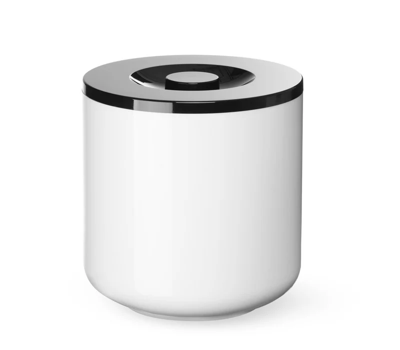 BarUp Eiskübel – 5 l – Weiß – Ø 190 × H 200 mm