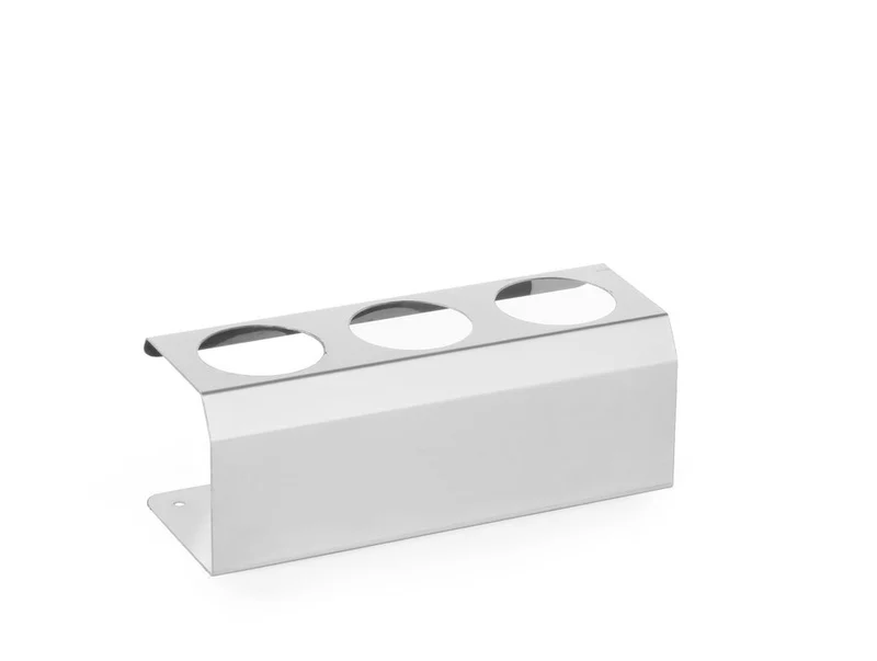 HENDI Spenderflaschen-Halter – 3-fach – Ø 50 mm – 209 × 80 × 78 mm