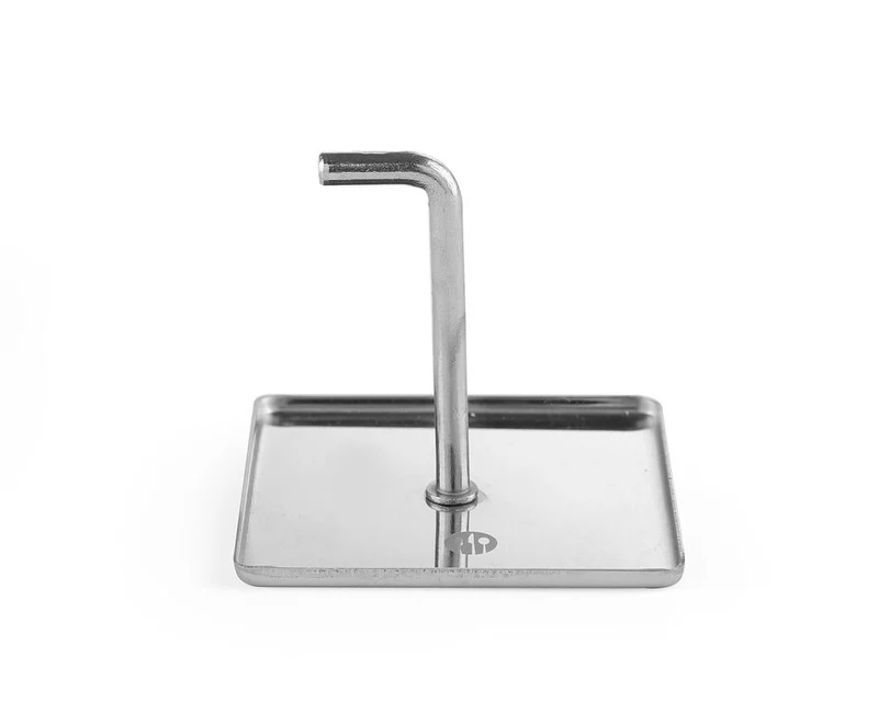 HENDI Speiseringe und Stampfer – quadratisch – Stampfer – 64 × 64 × 55 mm