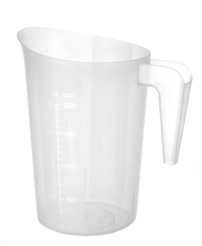 HENDI Messbecher – stapelbar – Budget Line – 2 l – Ø 160 × H 205 mm