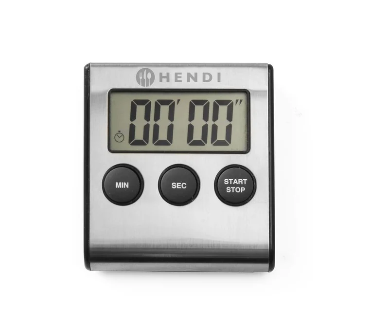 HENDI Digitale Küchenuhr – 65 × 70 × 17 mm