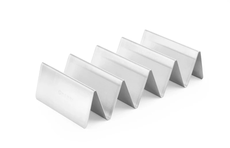 HENDI Taco-Halter – 4 Fächer – 225 × 115 × 50 mm