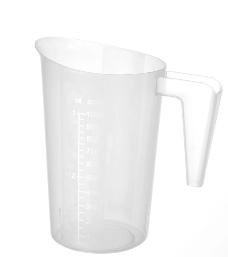 HENDI Messbecher – stapelbar – Budget Line – 1 l – Ø 124 × H 170 mm