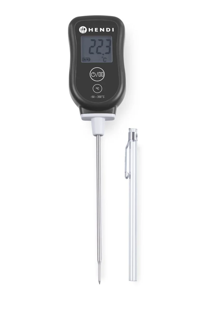 HENDI Thermometer mit kurzer Reaktionszeit – 204 × 42 × 20 mm