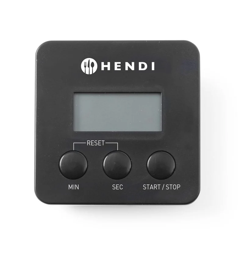 HENDI Digitale Küchenuhr – 67 × 20 × 67 mm