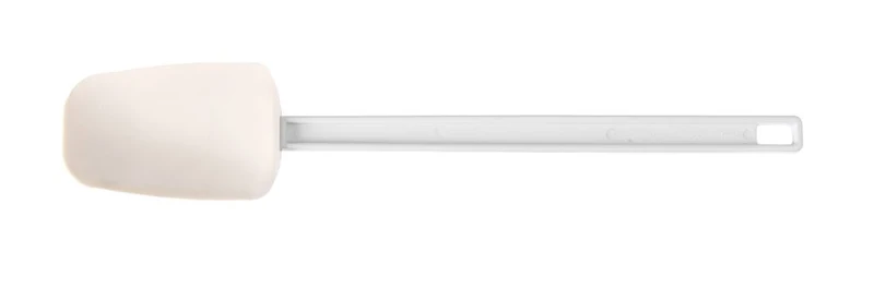 HENDI Schaberlöffel geformt – Kitchen Line – Weiß – 408 × 75 mm