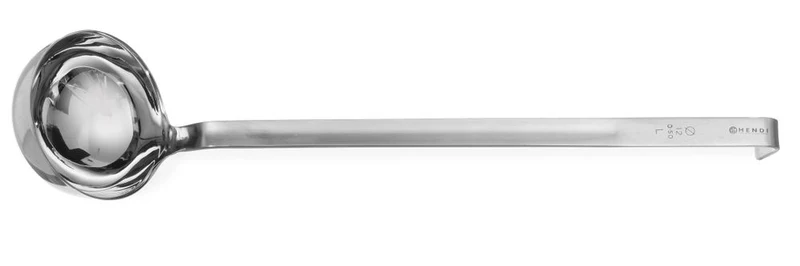 HENDI Schöpfkelle – tropfenfrei – Profi Line – 0,5 l – Ø 120 × 555 mm