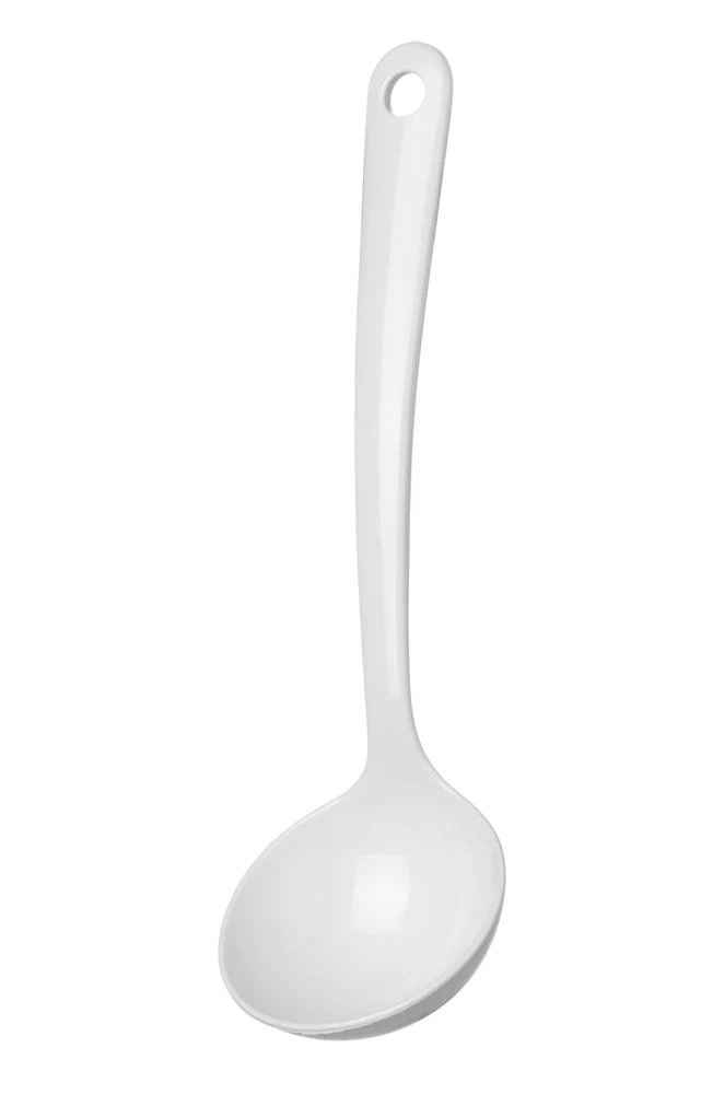 HENDI Saucenlöffel – 0,07 l – Weiß – 235 × 75 mm