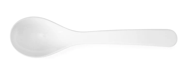 HENDI Salatlöffel – 0,03 l – Weiß – 235 × 55 mm