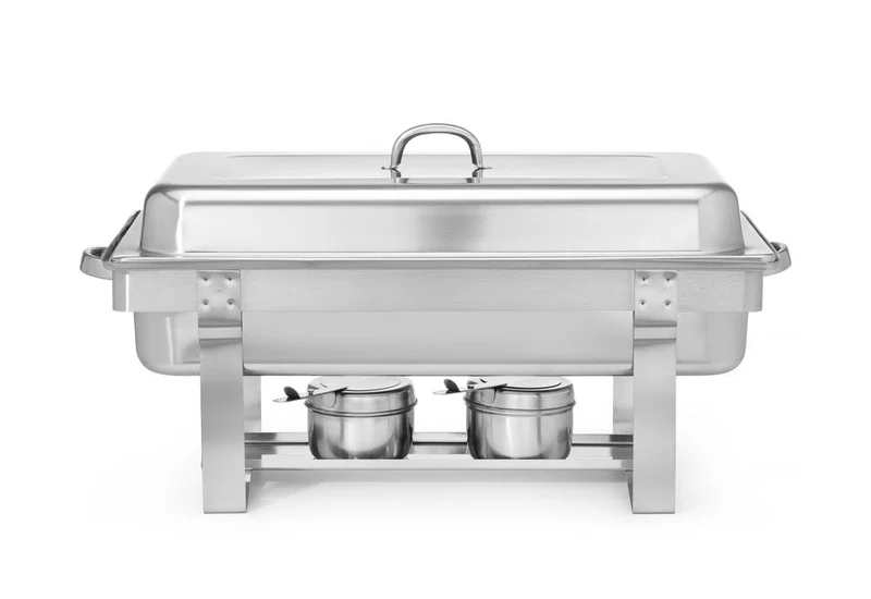 HENDI Chafing Dish Gastronorm 1 / 1 – Kitchen Line – 9 l – 585 × 385 × 315 mm