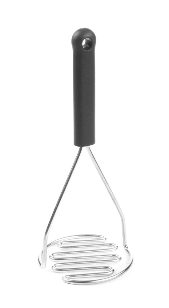 HENDI Kartoffelstampfer – Schwarz – Ø 95 × 230 mm