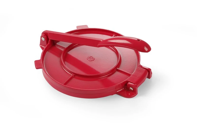 HENDI Tortillapresse – Rot – 250 × 200 × 95 mm