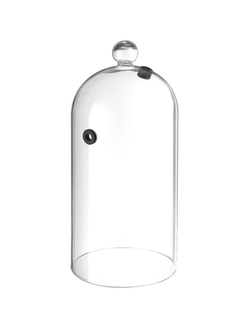 HENDI Glasglosche mit Lüftungsöffnung – Cocktail-Glosche – Ø 130 × H 282 mm