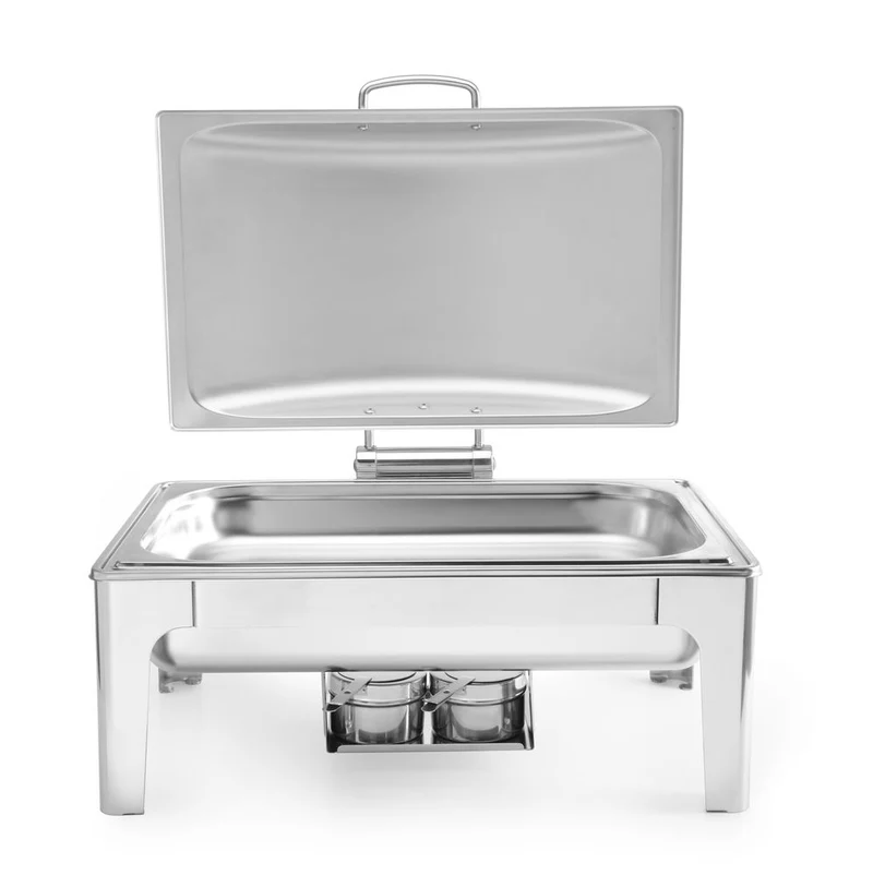 HENDI Chafing Dish GN 1 / 1 – satiniert – Profi Line – 9 l – 570 × 430 × 290 mm