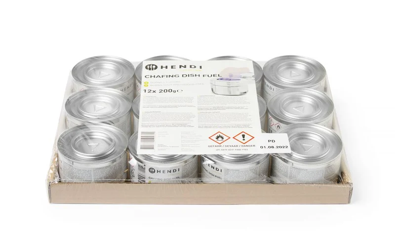 HENDI Chafing Dish Brennpaste – 12 Stück