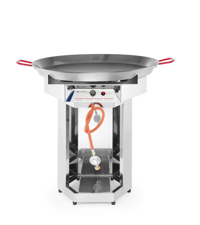 HENDI Gasgrill Fiesta 800 – 7 kW – 800 × 800 × 900 mm
