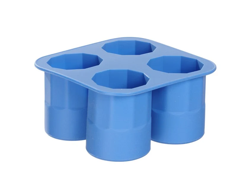 BarUp Eiswürfelform – Shotglas – Blau – 122 × 122 × 60 mm