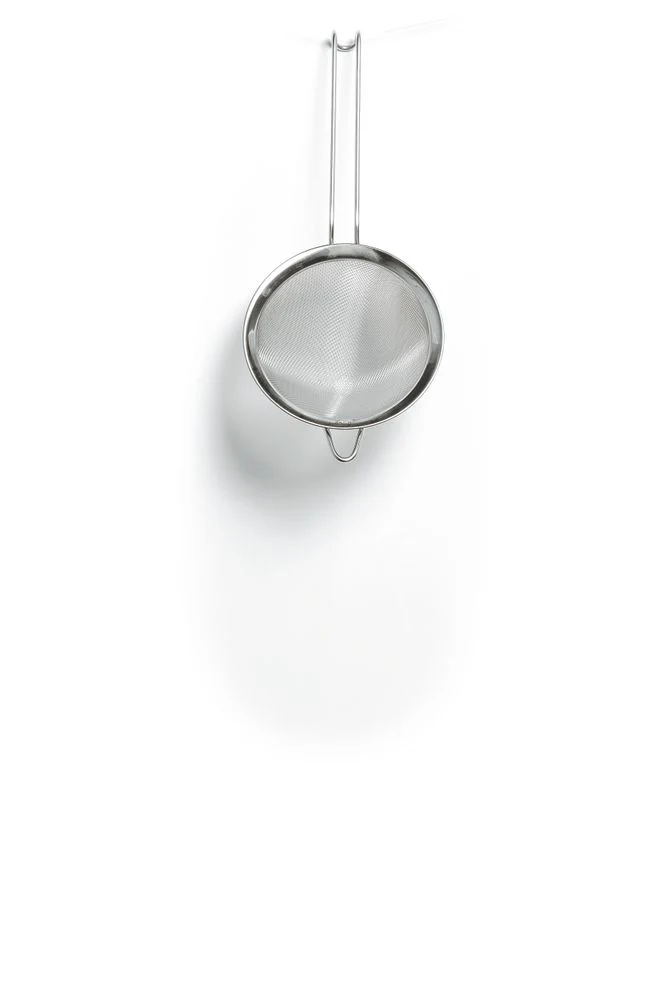HENDI Spitzsieb – feinmaschig – 415 × 160 × 105 mm