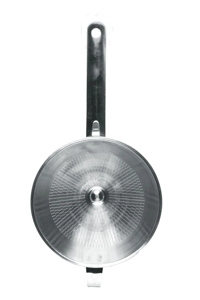 HENDI Spitzsieb mit Randhalterung – 380 × 180 × 150 mm