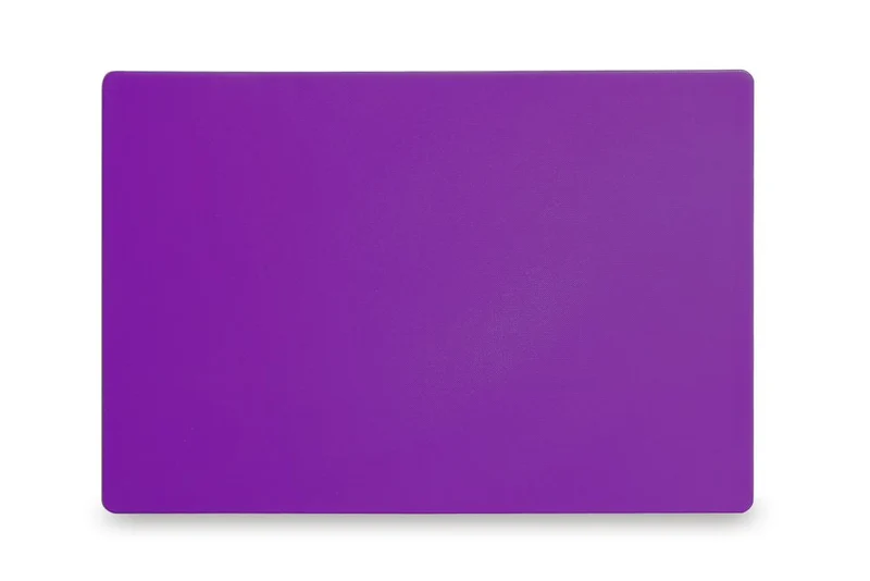 HENDI Schneidbretter HACCP 450 × 300 – Violett – 450 × 300 mm – Rechteckig