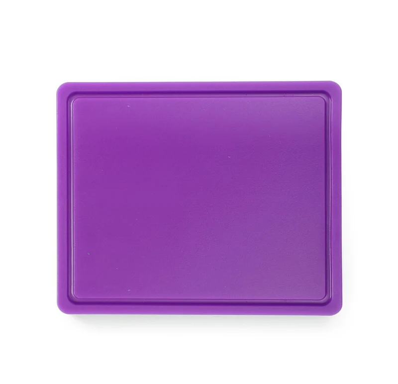 HENDI Schneidbretter HACCP Gastronorm 1 / 2 – GN 1 / 2 – Violett – 325 × 265 mm – Rechteckig