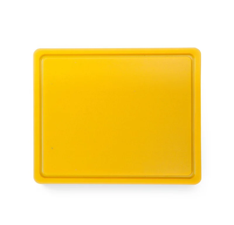 HENDI Schneidbretter HACCP Gastronorm 1 / 2 – GN 1 / 2 – Gelb – 325 × 265 mm – Rechteckig