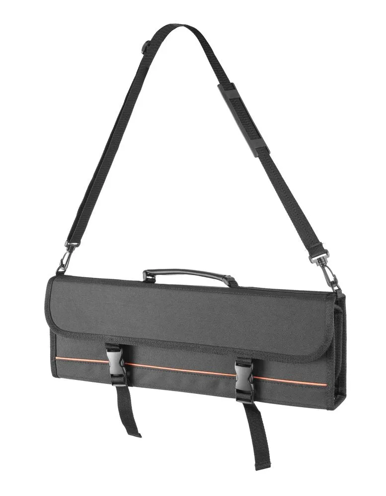 HENDI Messertransporttasche – Schwarz – 510 × 50 × 170 mm