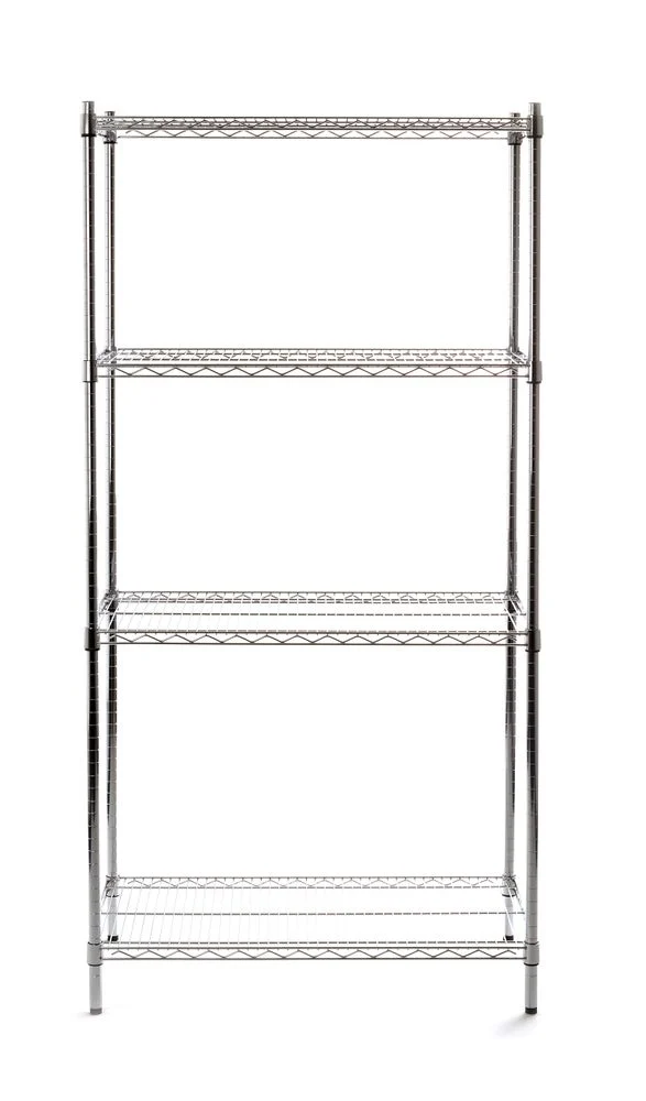 HENDI Regalsystem 4 Böden – 910 × 455 × 1830 mm