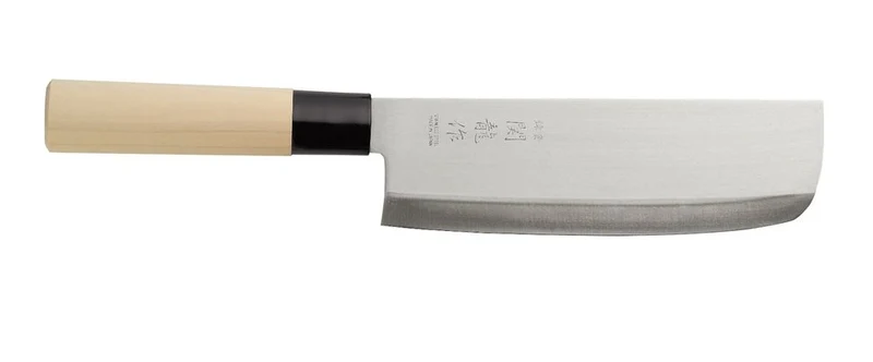 HENDI Japanisches Messer Nakiri – Schwarz – 290 mm