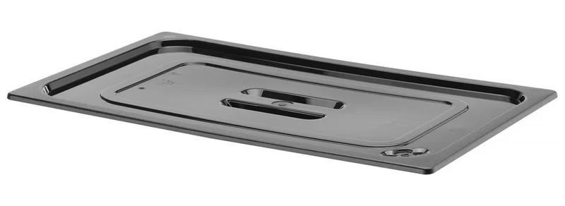 HENDI Gastronorm-Deckel – GN 1 / 1 – Schwarz – 530 × 325 mm