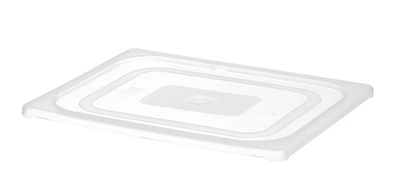 HENDI Gastronorm-Deckel – GN 1 / 2 – Transparent – 325 × 265 mm
