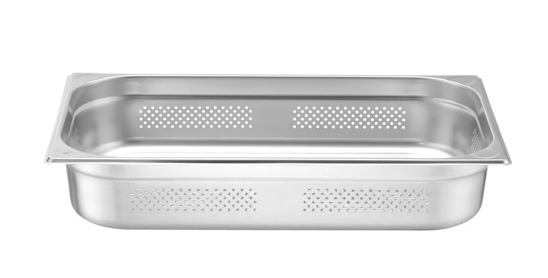 HENDI Behälter GN 1 / 1 perforiert – Kitchen Line – GN 1 / 1 – 14 l – (H)100 mm