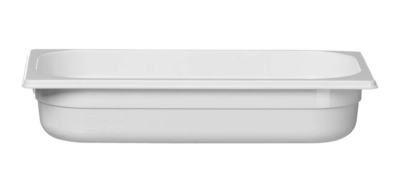 HENDI Gastronorm-Behälter 1 / 3 – GN 1 / 3 – 2,5 l – Weiß – 325 × 176 × 65 mm