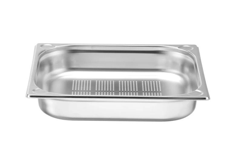 HENDI Behälter GN 2 / 3 perforiert – Kitchen Line – GN 2 / 3 – 5,5 l – (H)65 mm