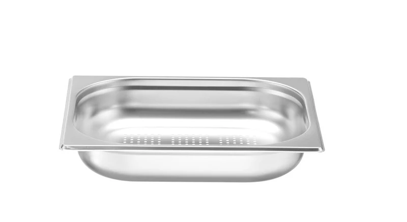 HENDI Behälter GN 1 / 2 perforiert – Kitchen Line – GN 1 / 2 – 4 l – (H)65 mm