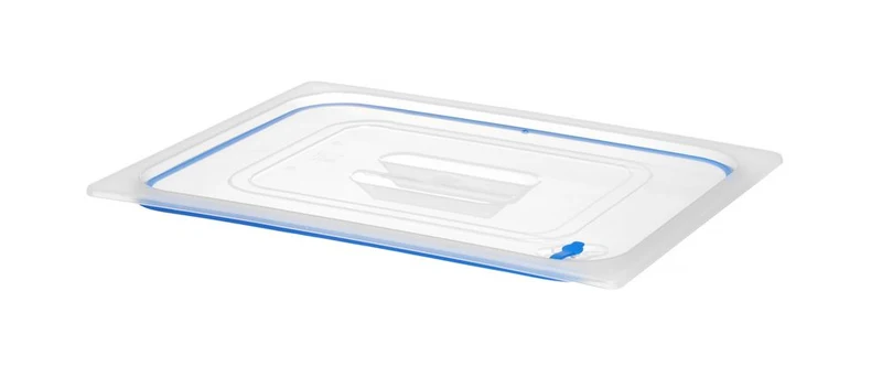 HENDI Gastronorm Deckel – luftdicht verschließbar – GN 1 / 2 – Transparent – 325 × 265 mm