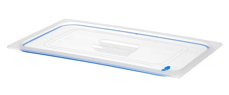 HENDI Gastronorm Deckel – luftdicht verschließbar – GN 1 / 1 – Transparent – 530 × 325 mm