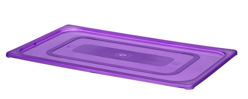 HENDI Gastronorm-Deckel violett – GN 1 / 1 – Violett – 530 × 325 mm