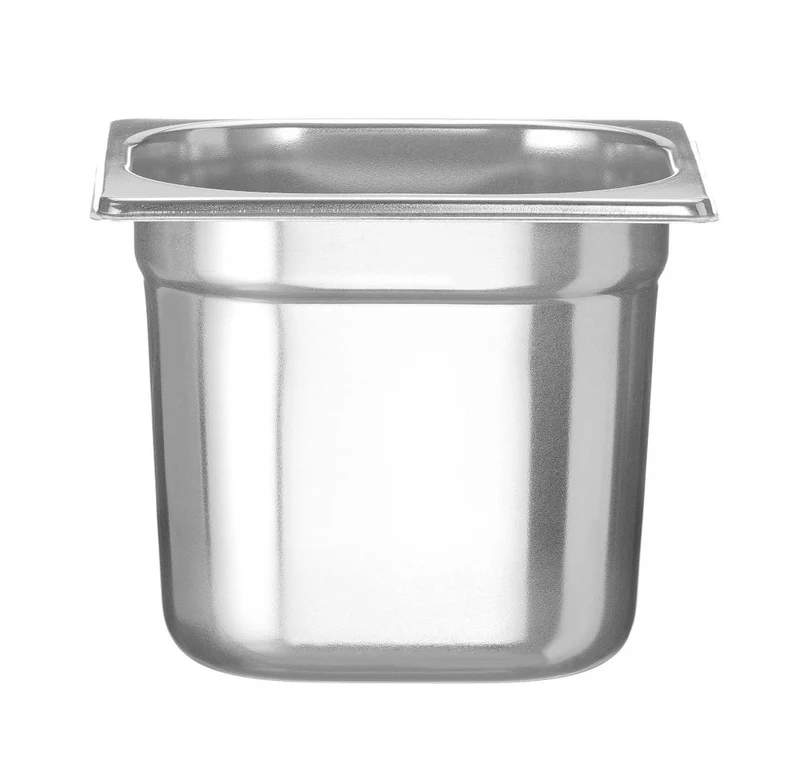 HENDI Gastronorm-Behälter 1 / 6 – Profi Line – GN 1 / 6 – 2,4 l – (H)150 mm