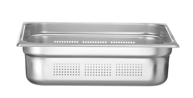 HENDI Behälter GN 2 / 3 perforiert – Profi Line – GN 2 / 3 – 9 l – (H)100 mm