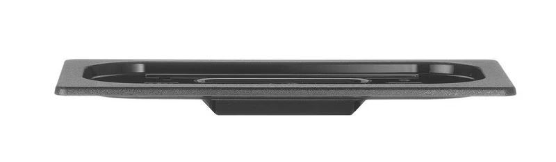 HENDI Gastronorm-Deckel – GN 1 / 3 – Schwarz – 325 × 176 mm