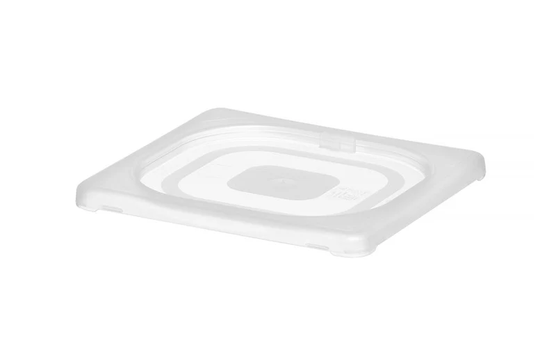 HENDI Gastronorm-Deckel – GN 1 / 6 – Transparent – 176 × 162 mm